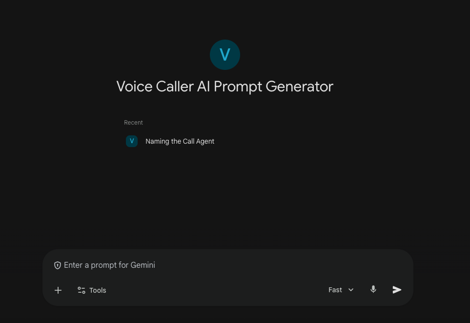 Retell AI Dashboard Interface