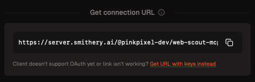Smithery AI Dashboard